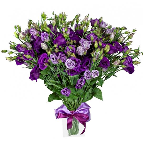51 Purple Lisianthus Bouquet